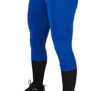 CHAMPRO Girls Tournament Lowrise Softball Pants Color Royal
